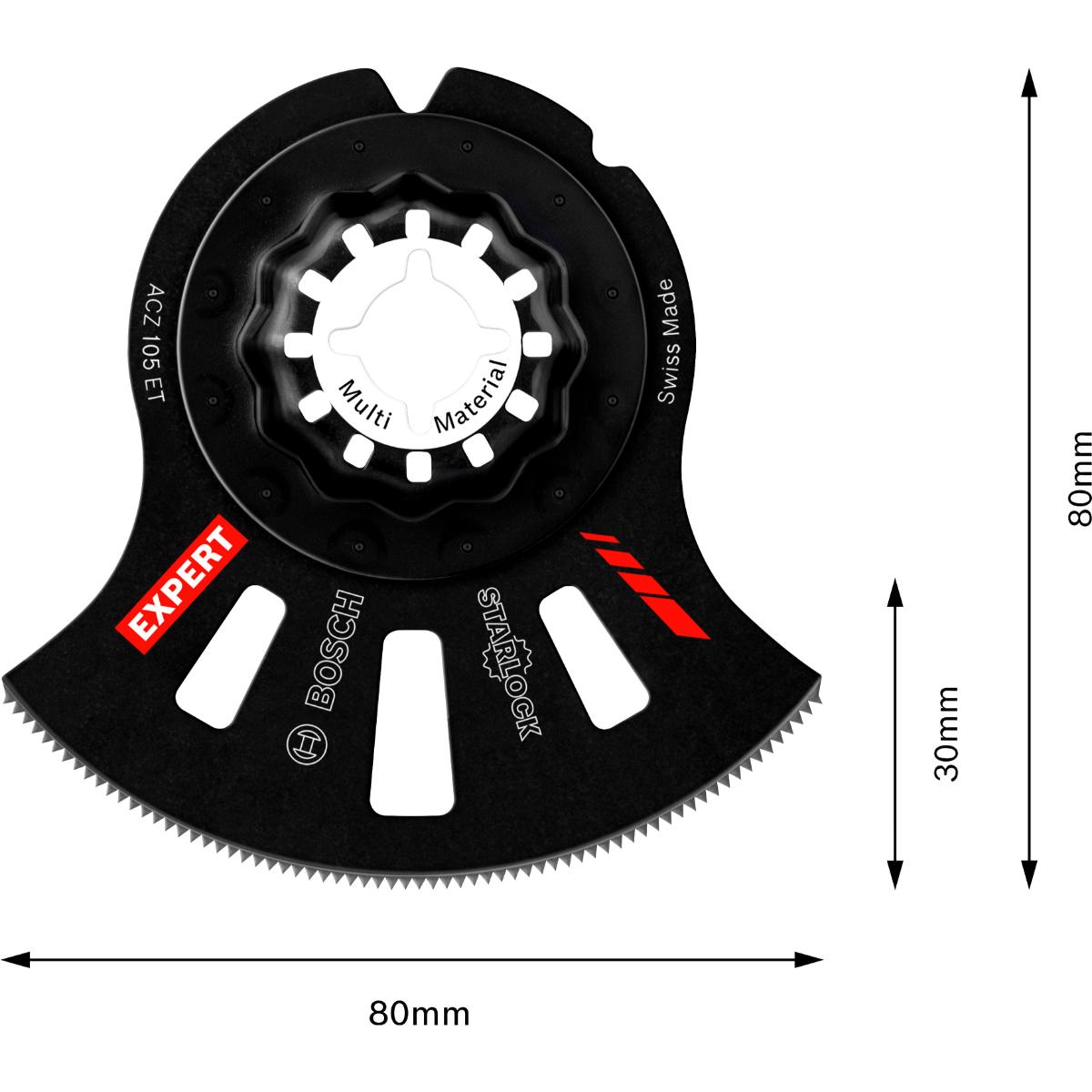 Bosch EXPERT Segmentsägeblatt MultiMa ACZ105ET 5St