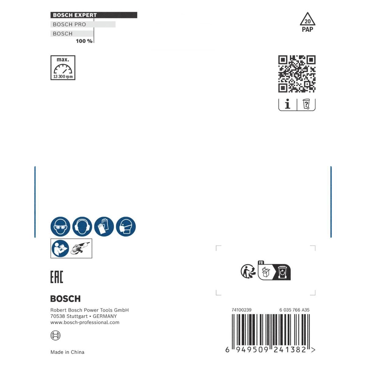 Bosch EXPERT Multi Material Carbide-Topfscheibe medium X-LOCK, 115 mm, 22,23 mm