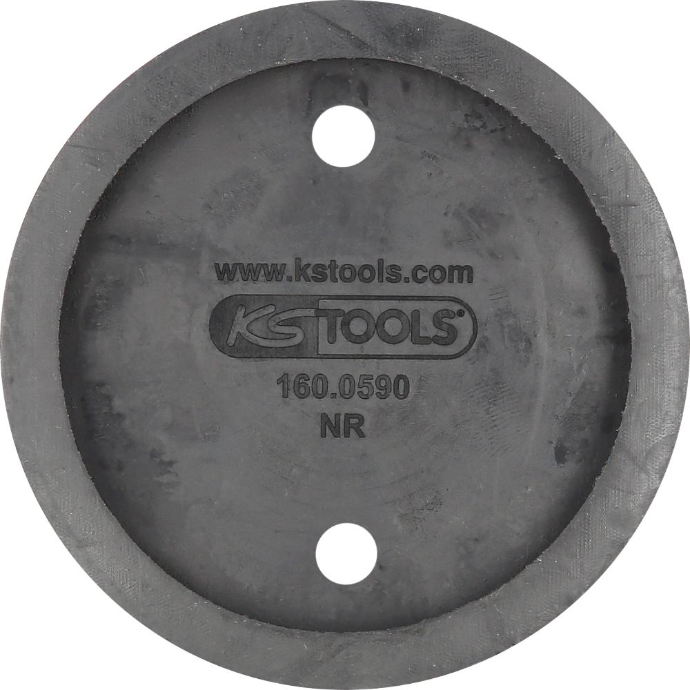 KS Tools Gummiteller 58 für MAHA / Slift Hebebühnen, Ø 100 mm