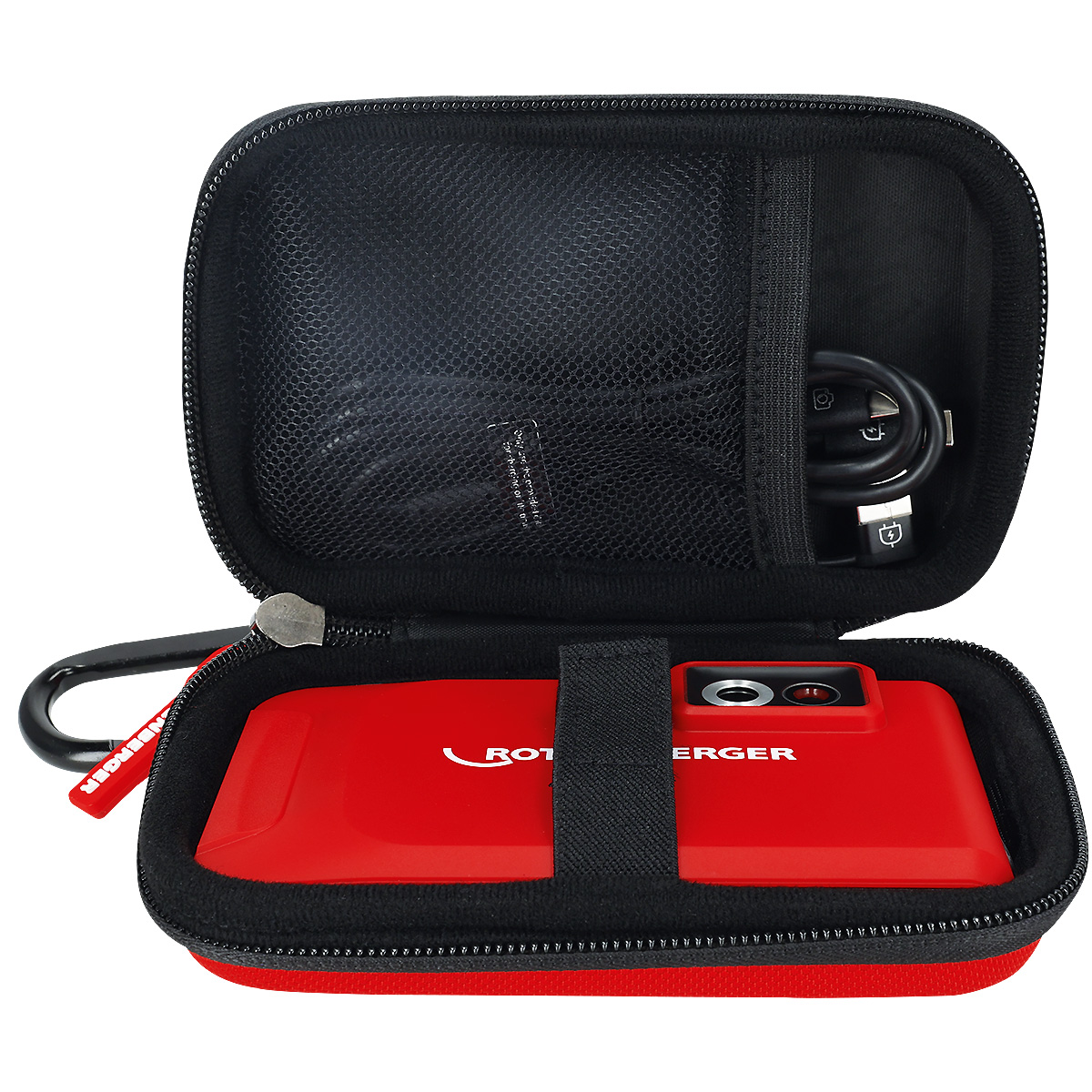 Rothenberger ROINFRATECT Wärmebildkamera, Kamerahülle, 2in1 Kabel,Bedienungsanleitung.