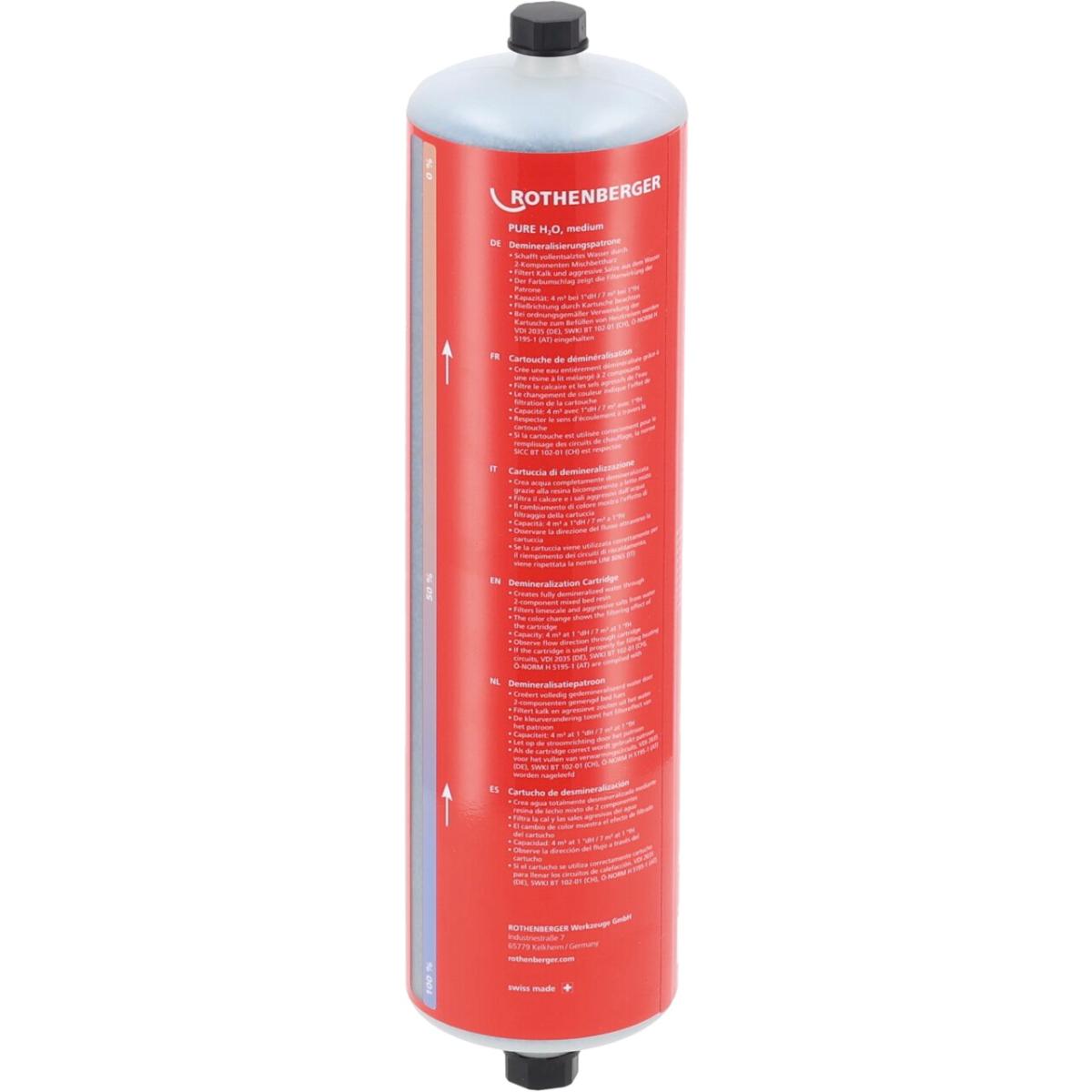 Rothenberger PURE H2O Demineralisierungskartusche