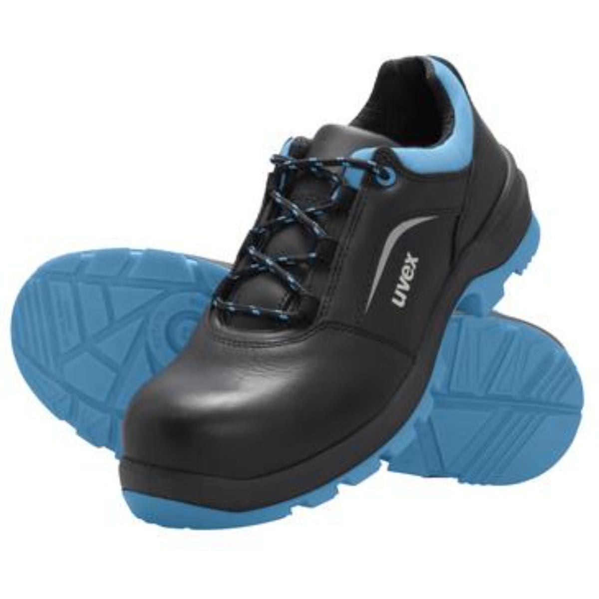 9555735uv uvex 2 xenova Sicherheitsschuh S2 Halbschuh Leder