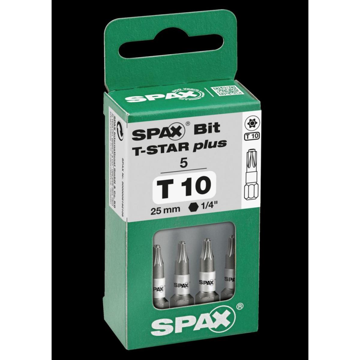 SPAX Bit T-Star Plus T10 25mm