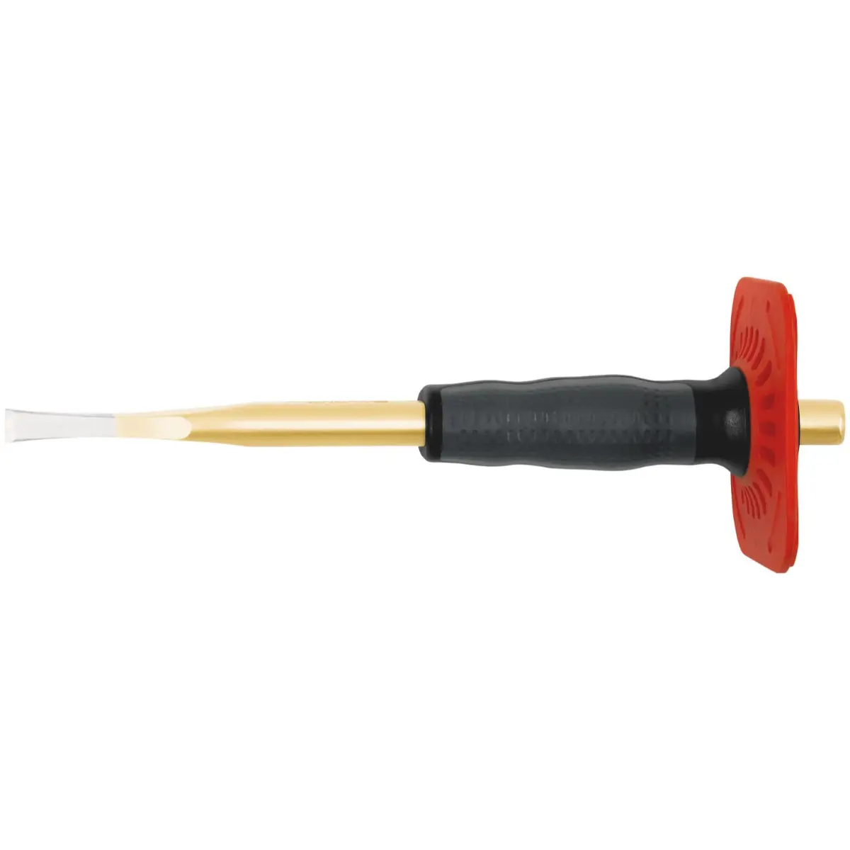 Rennsteig Kreuzmeißel mit Handschutz 9 x 250 mm, lackiert