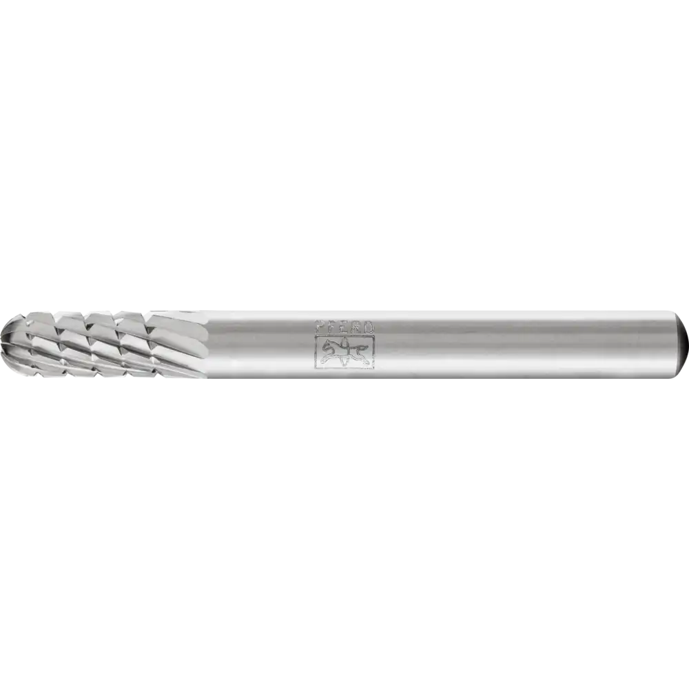 PFERD TOOLS HSS Frässtift Walzenrundform C Z 3 universal mittel fein Spanbrecher