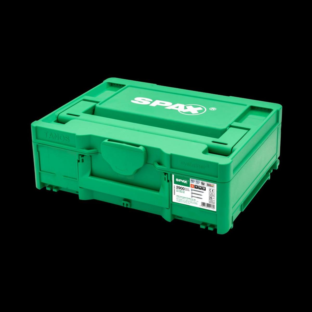 SPAX Box Systainer Möbelbau T-Loc T-STAR PLUS 2900 Stück/5Bit