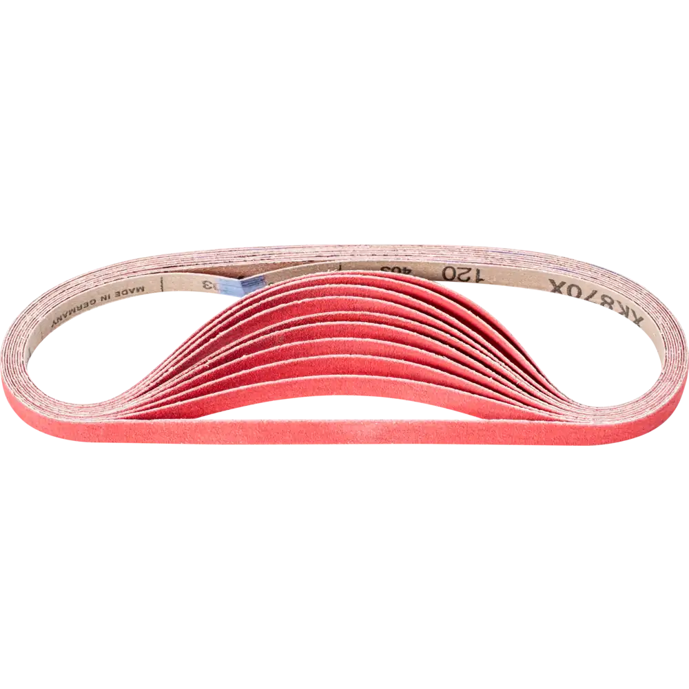 PFERD TOOLS Keramikkorn Schleifband BA für Edelstahl-Schliff mit Bandschleifer