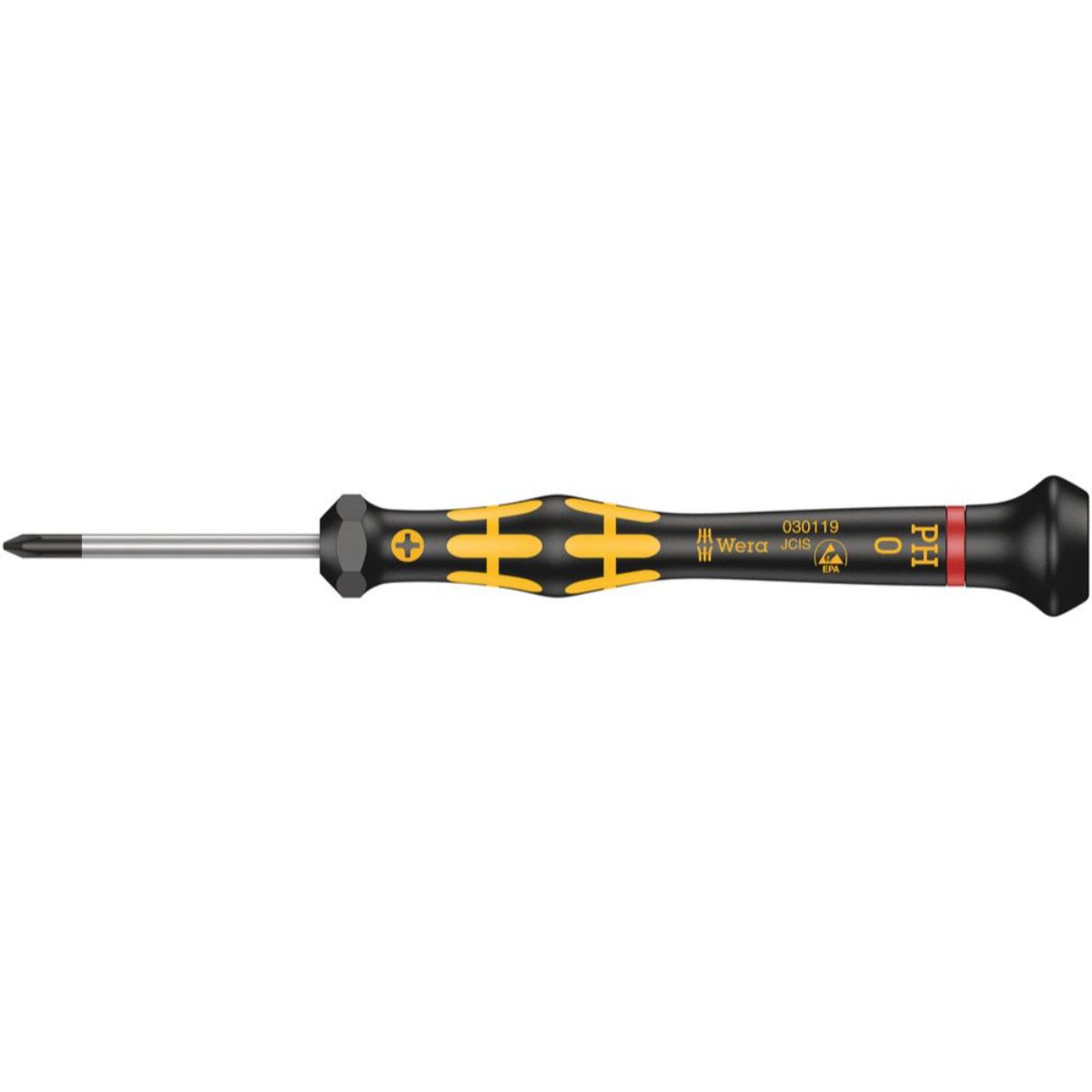 Wera 1550 PH ESD Kraftform Micro Kreuzschlitz-Schraubendreher