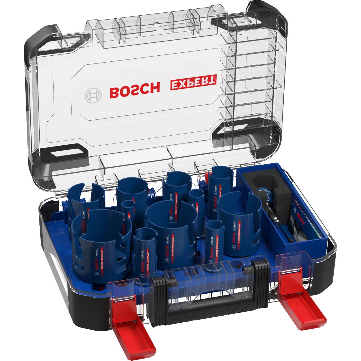 Bosch EXPERT Construction Material Power Change Plus-Lochsägen 15-teiliges Set