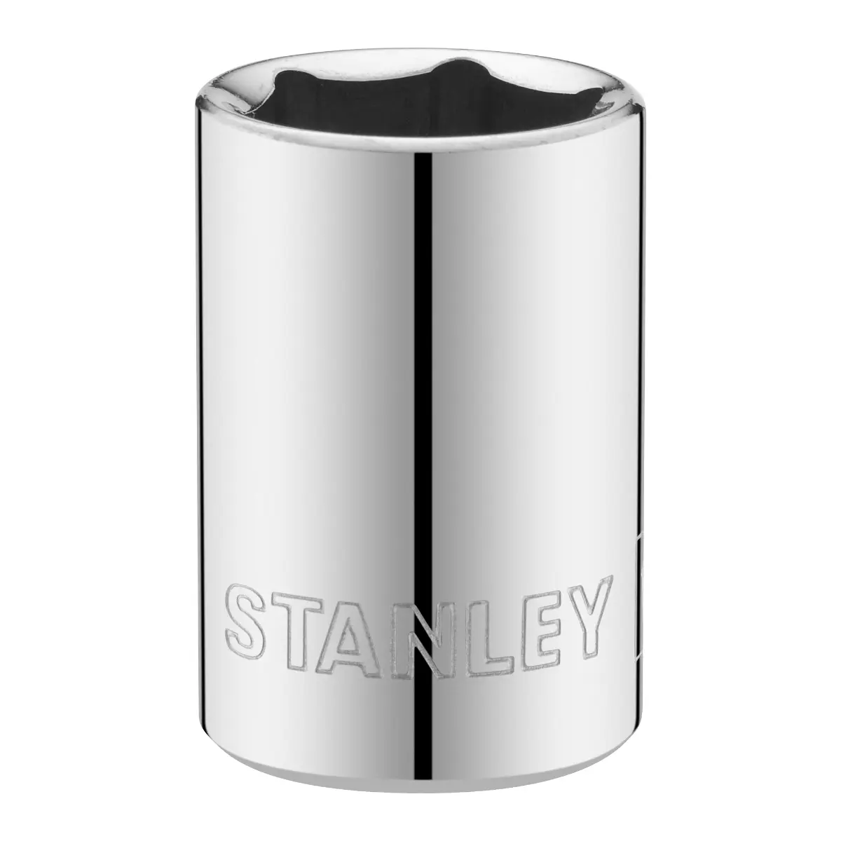 STANLEY 1/4 Zoll 6-Kant Stecknuss 12 mm mit MaxiDrive-Profil
