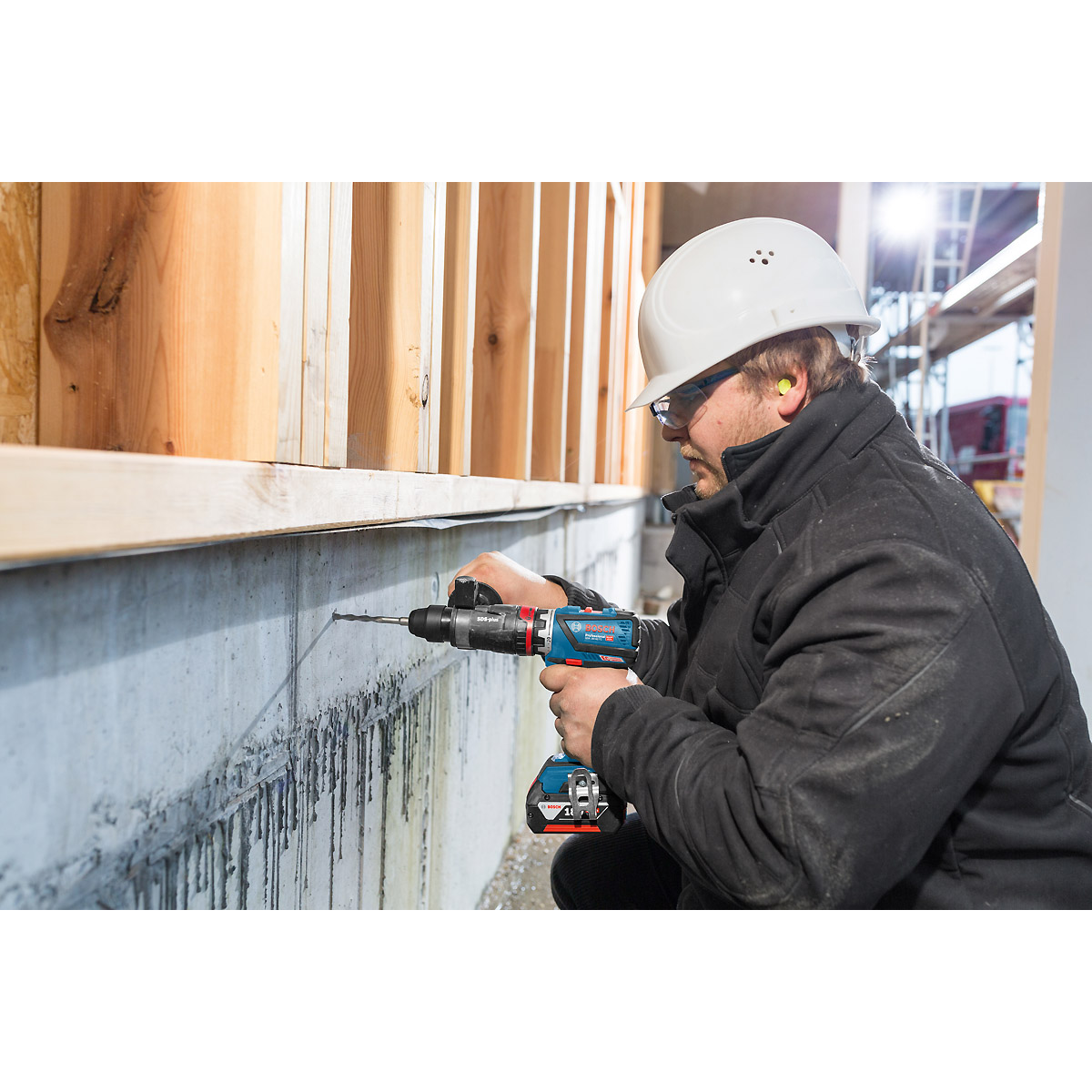 Bosch Akku-Bohrschrauber GSR 18V-60 FC, Solo Version, L-BOXX