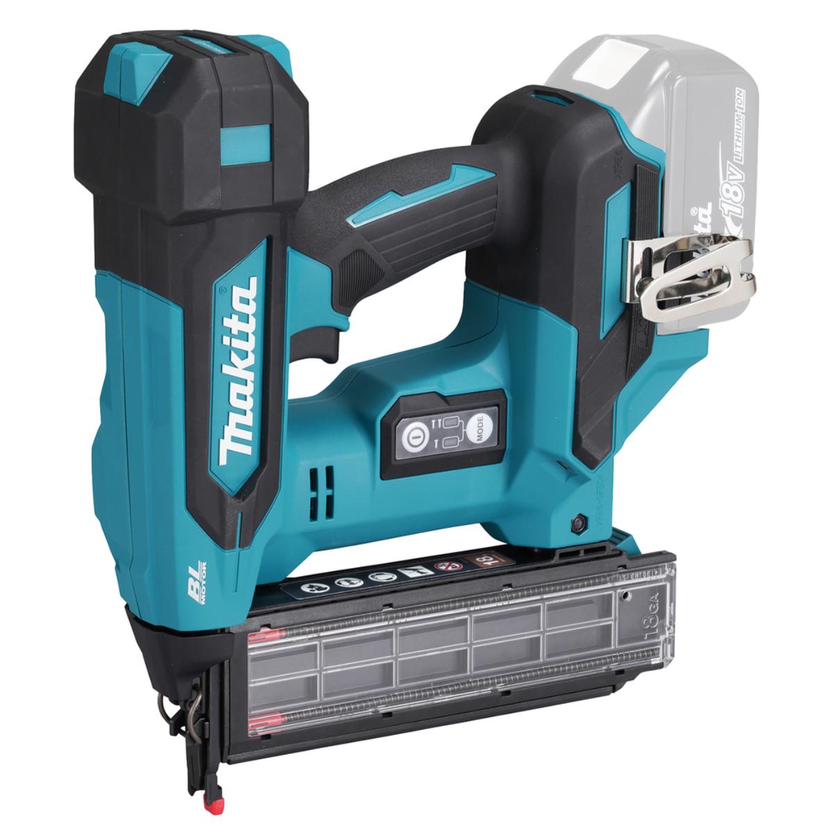 Makita Akku-Stauchkopfnagler 18ga, 15-50 mm