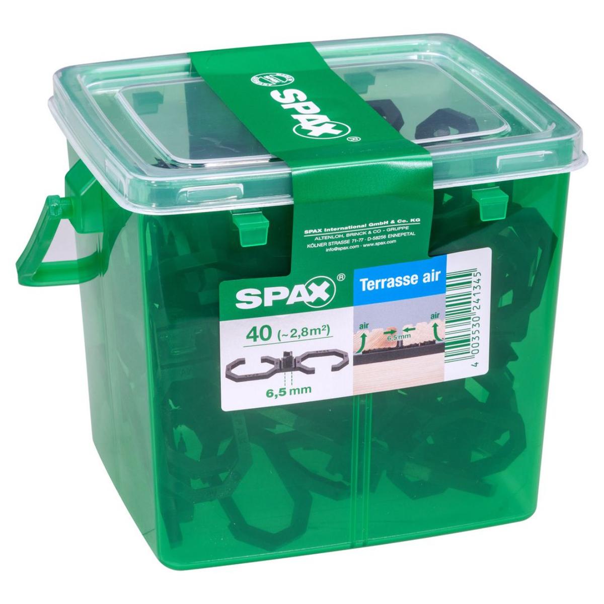 SPAX AIR ABSTANDSHALTER 6,5MM HKB M 40 ST HENKELBOXEN
