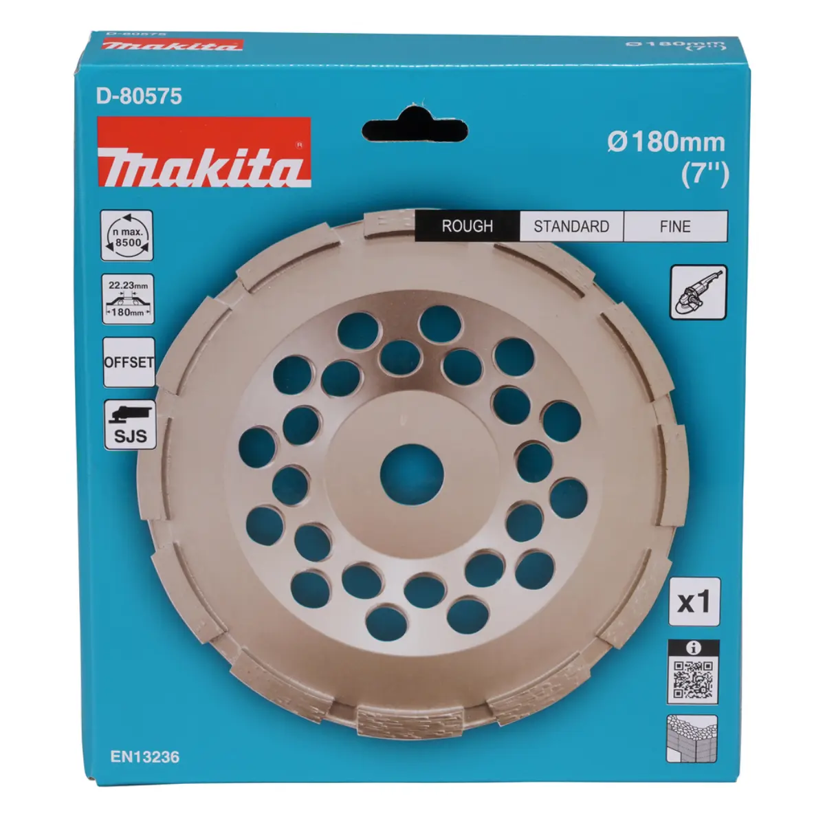Makita Schleiftopf 180mm grob - D-80575