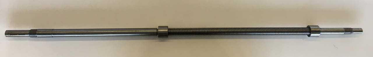 ELMAG Gewindespindel inkl. Mutter für X-Achse (24mm)