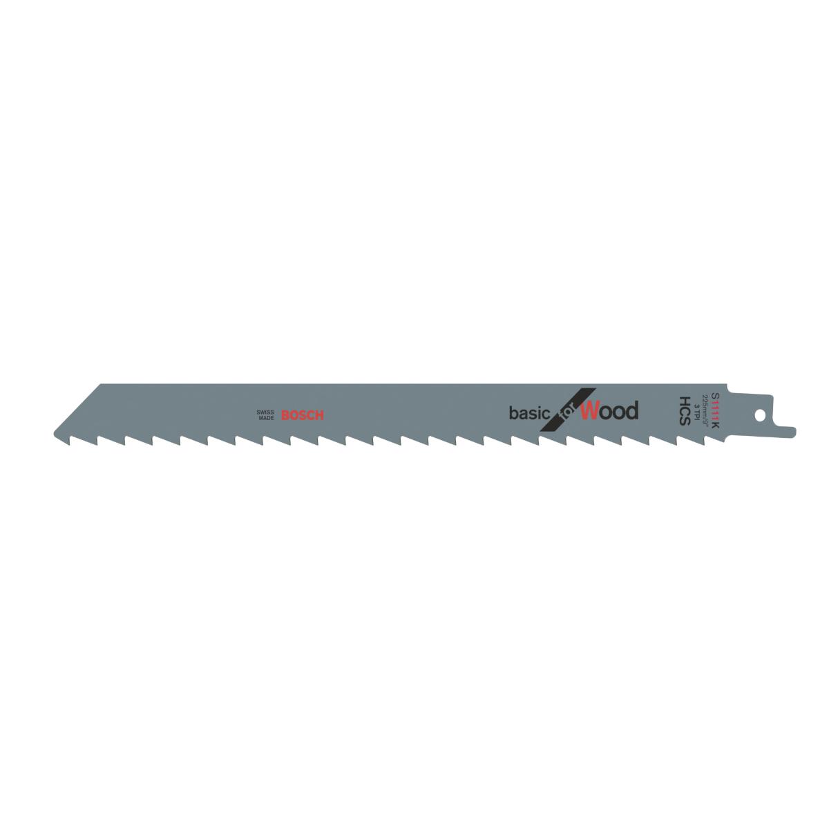 Bosch Säbelsägeblatt S 1111 K Basic for Wood