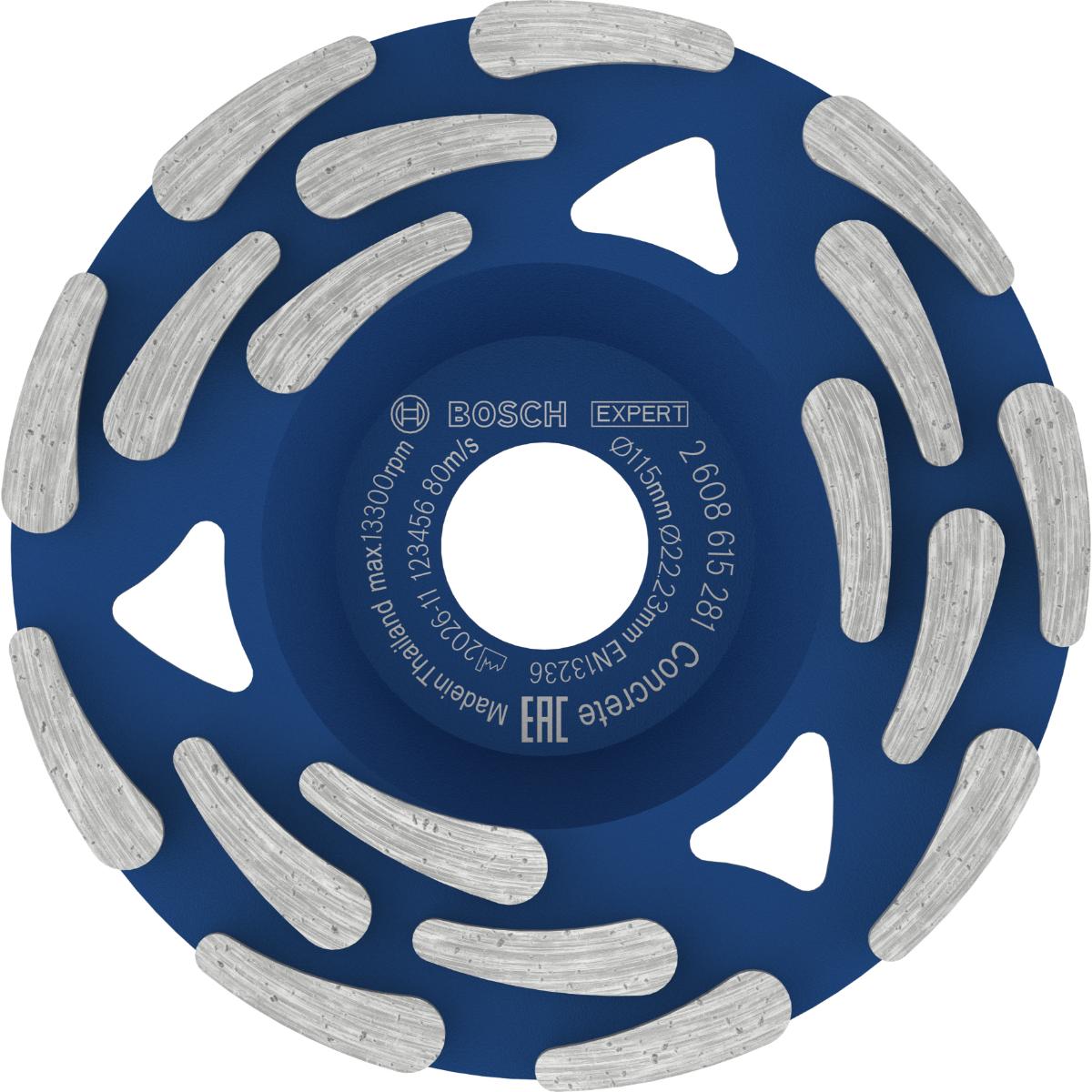 Bosch EXPERT Concrete Topfscheibe long life, 115×22,23×5 mm
