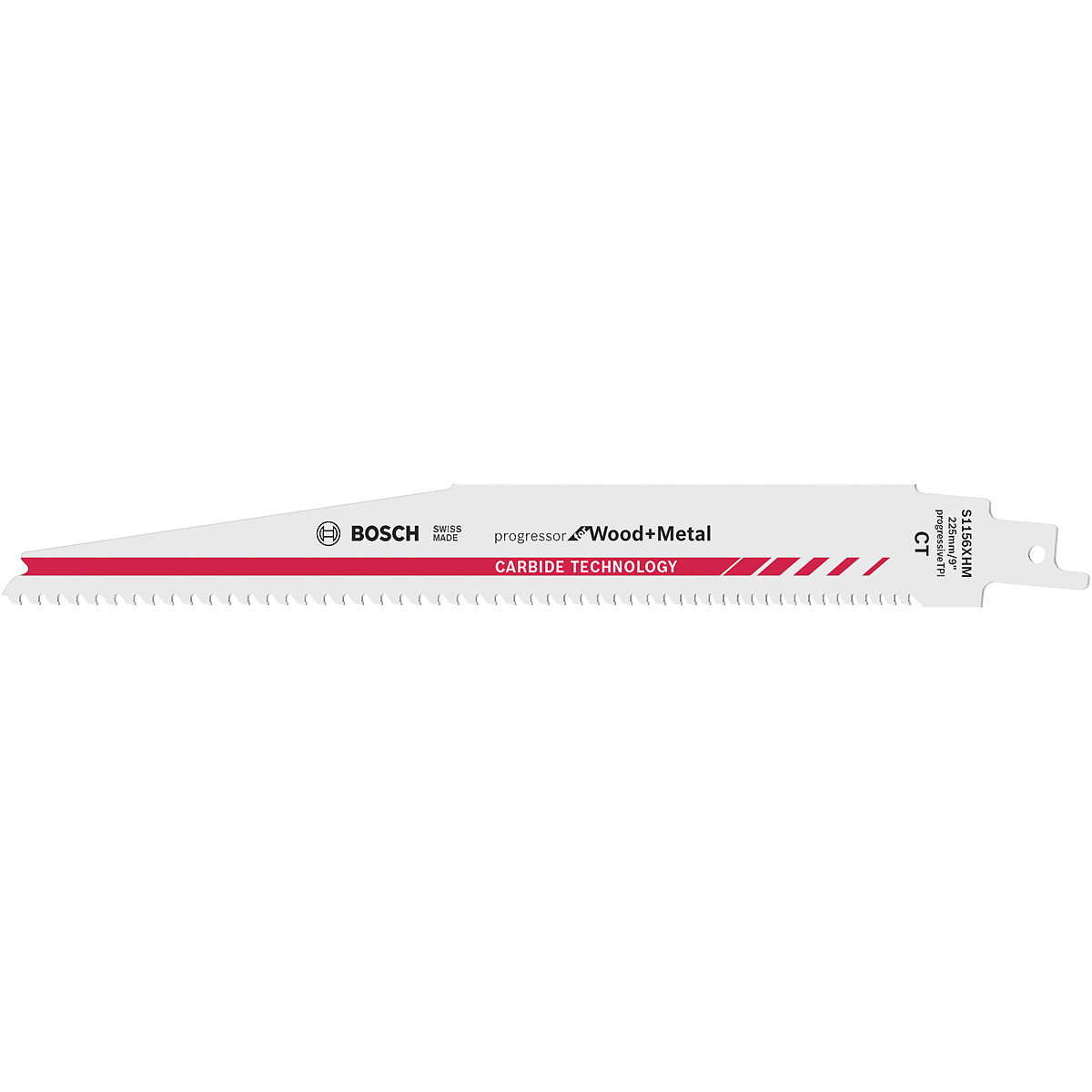 Bosch Säbelsägeblatt S 1156 XHM, Carbide Progressor for Wood and Metal