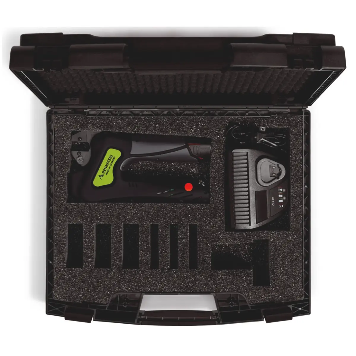 Rennsteig Akku-mechanisches Crimpgerät E-PEW 12 im Koffer (GB)
