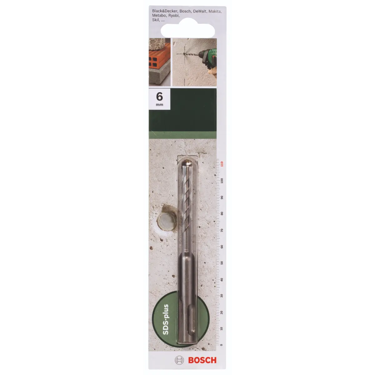 Bosch Hammerbohrer SDS plus D= 7 mm, L= 110 mm