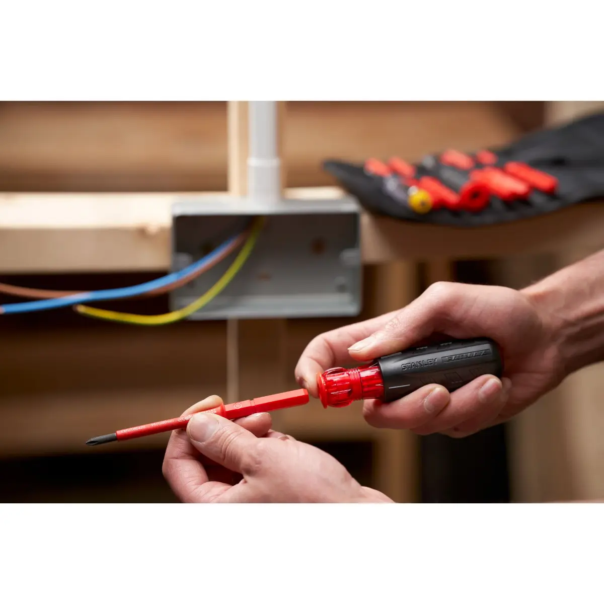STANLEY FATMAX Schraubendreher-Set Multi-Bit 1000V