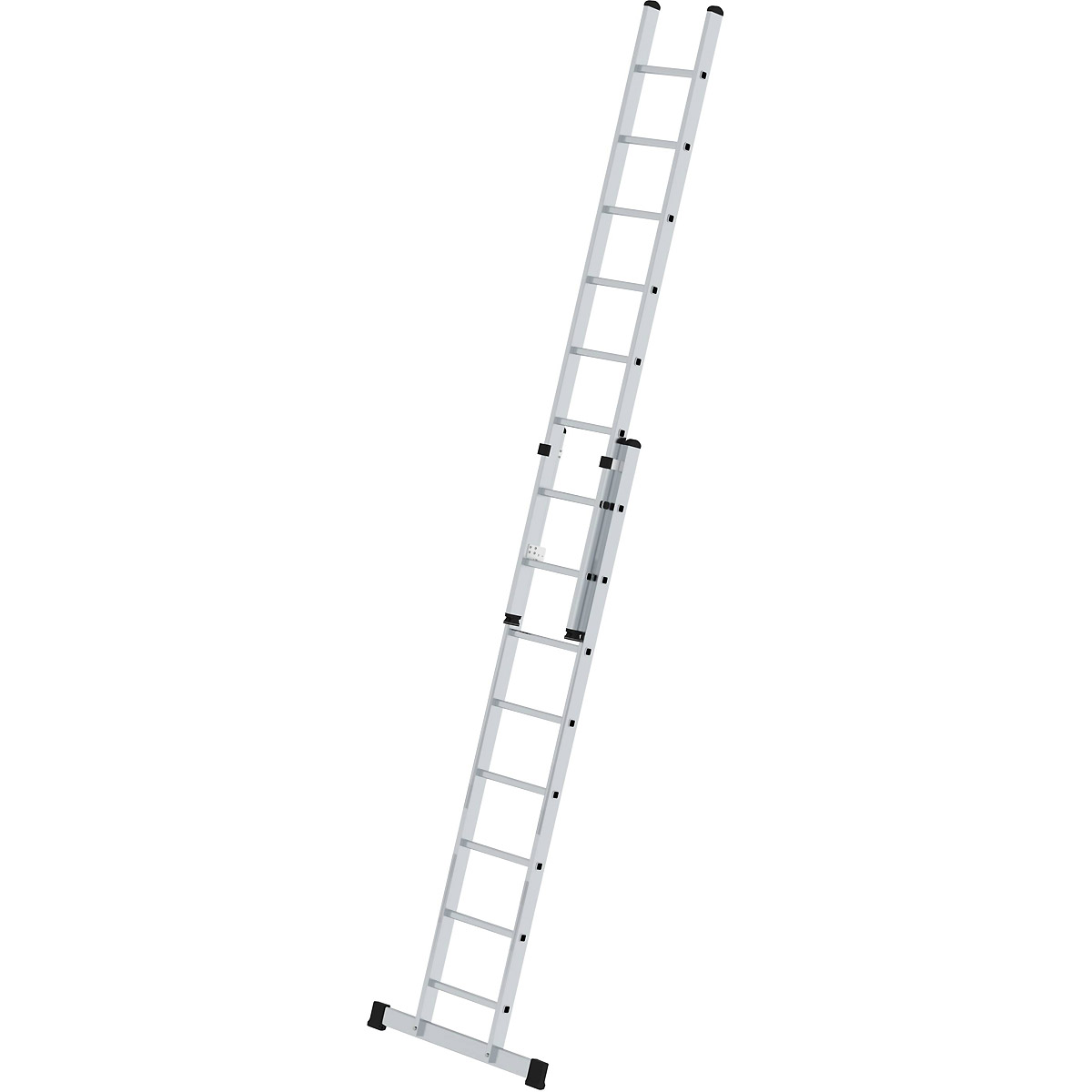 Munk Sprossen-Schiebeleiter 2-teilig mit Standard-Traverse