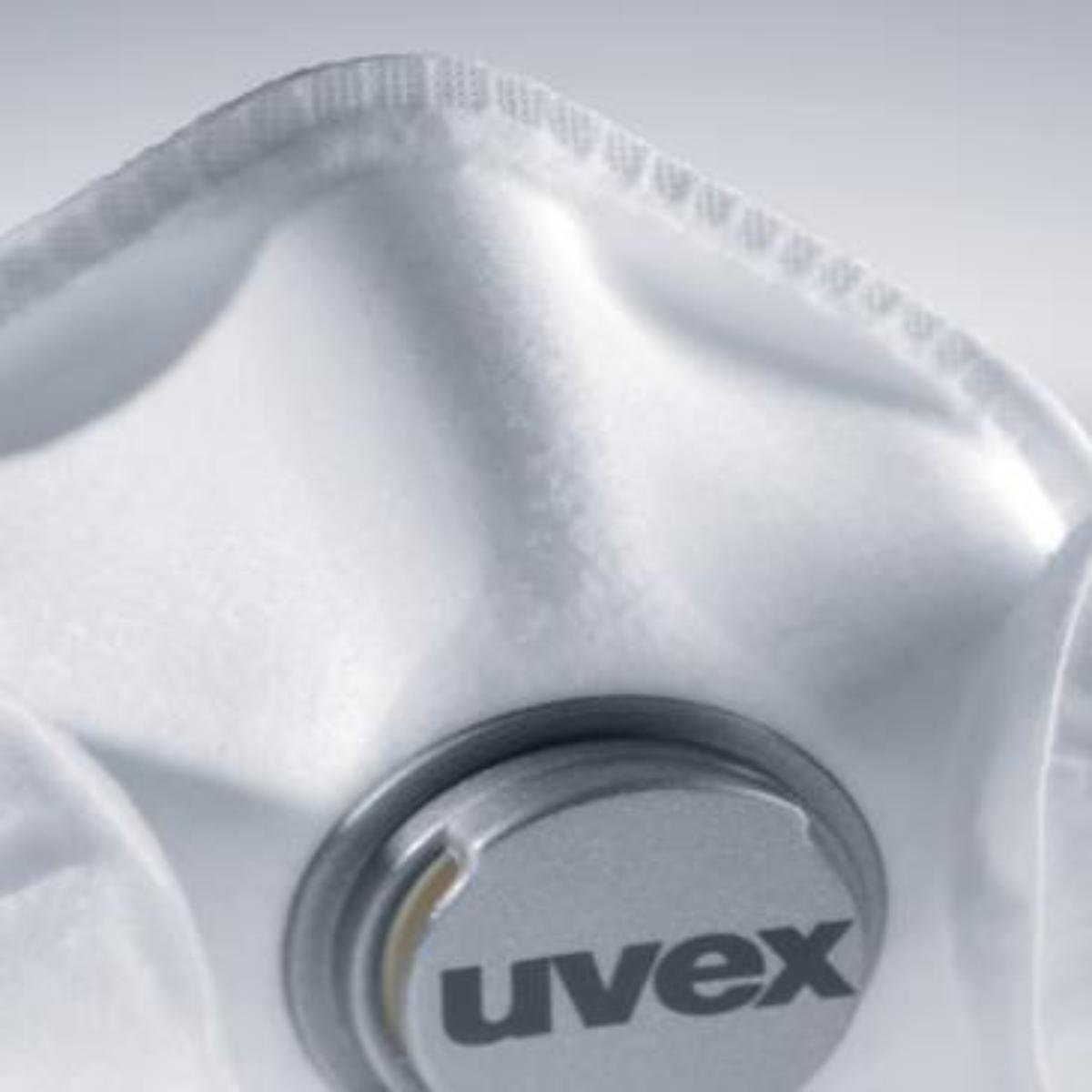 Uvex silv-Air exxcel 7333 Atemschutzmaske FFP3 -3 Stück