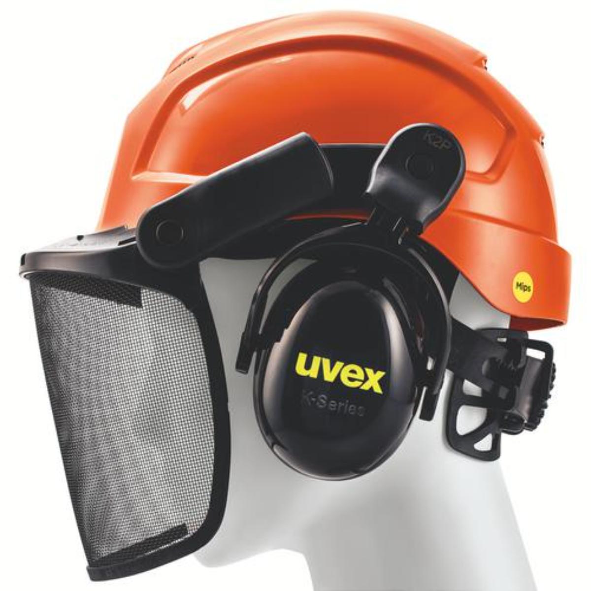 uvex pheos forestry Mips Schutzhelm orange