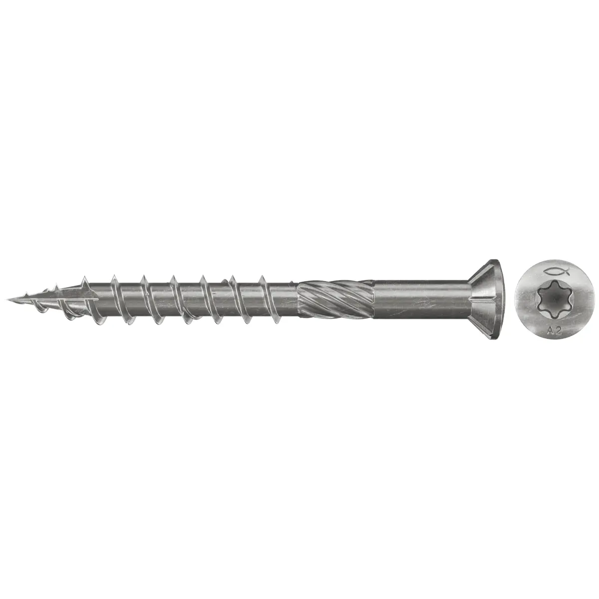 Fischer Terrassenschrauben FTS-RTP 5,0 x 50 A2 BT 500