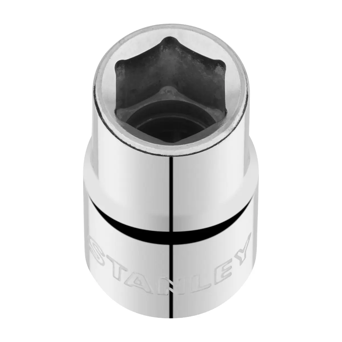 STANLEY 1/2 Zoll 6-Kant Stecknuss 13 mm mit MaxiDrive-Profil