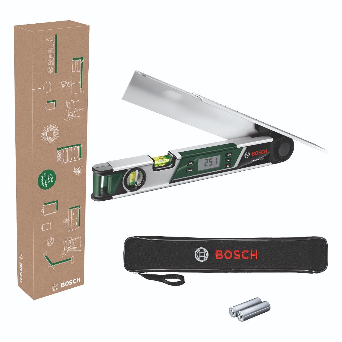 Bosch Winkelmesser UniversalAngle ECO- Lieferkarton