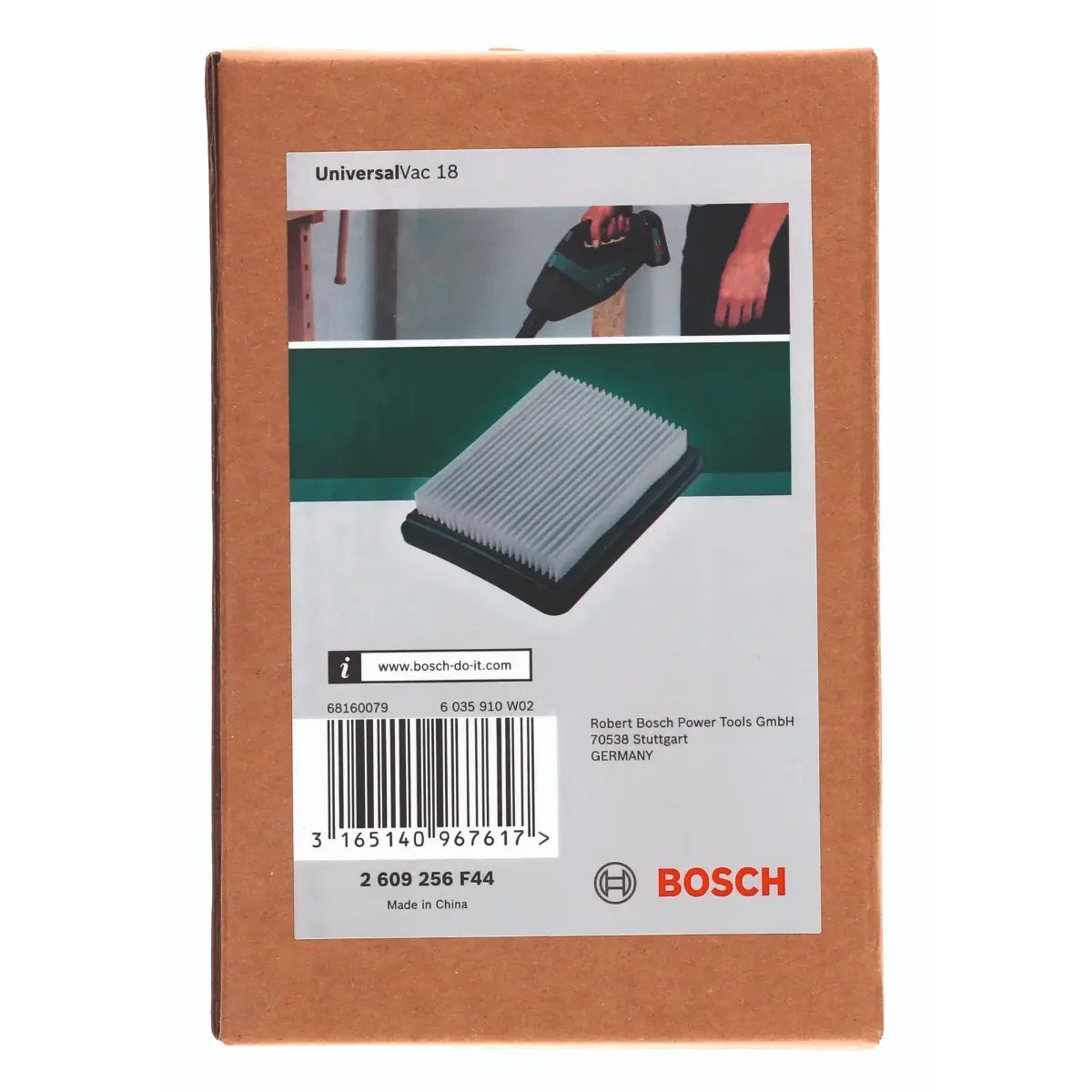 Bosch Filter UniversalVac 18