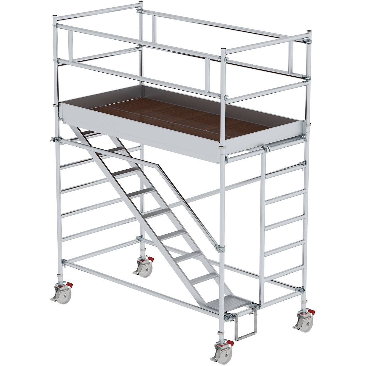 Munk Rollgerüst 1,35 x 2,45 m mit Schrägaufstiegen