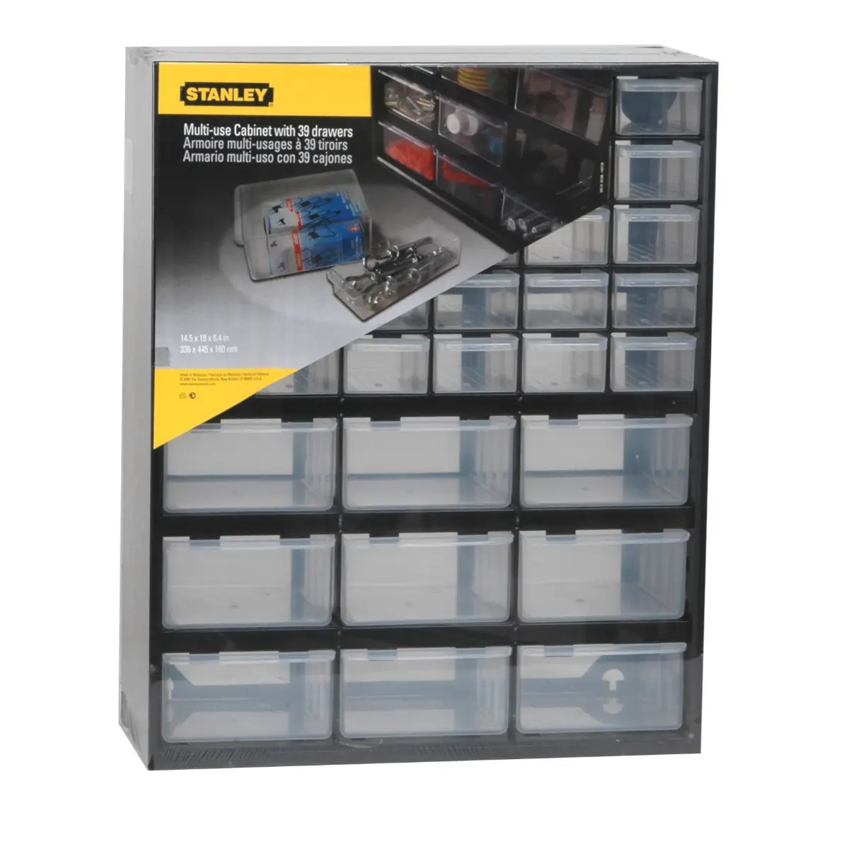 STANLEY Kleinteilemagazin mit 39 Schubfächern