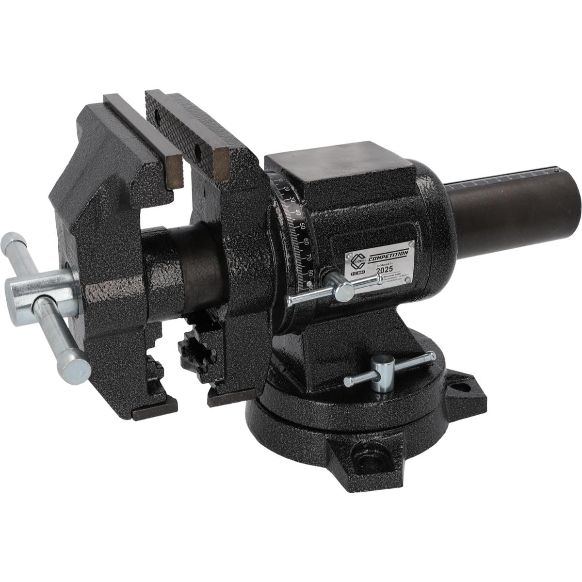 COMPETITION Parallel-Schraubstock mit Drehteller, 5, 125 mm