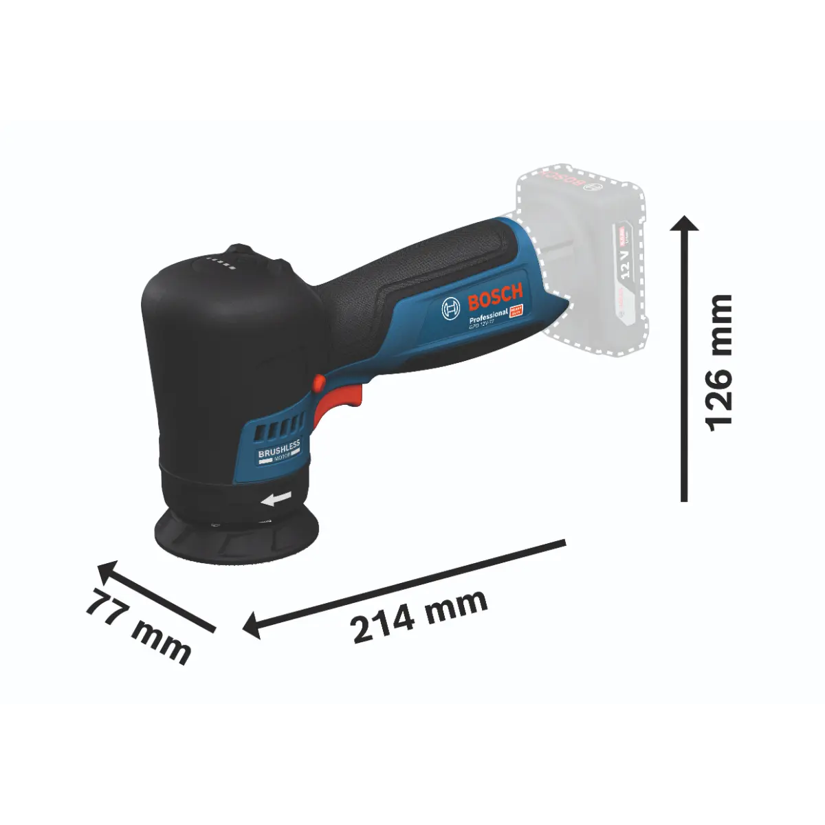 Bosch Polierer GPO 12V-77