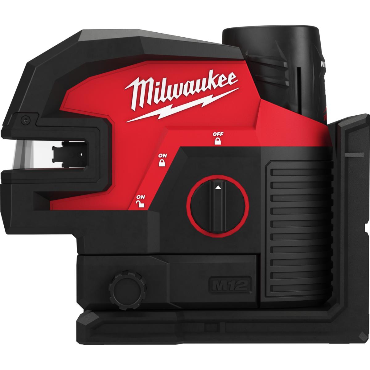 Milwaukee M12 Kreuzlinienlaser M12 CLL4P-301C