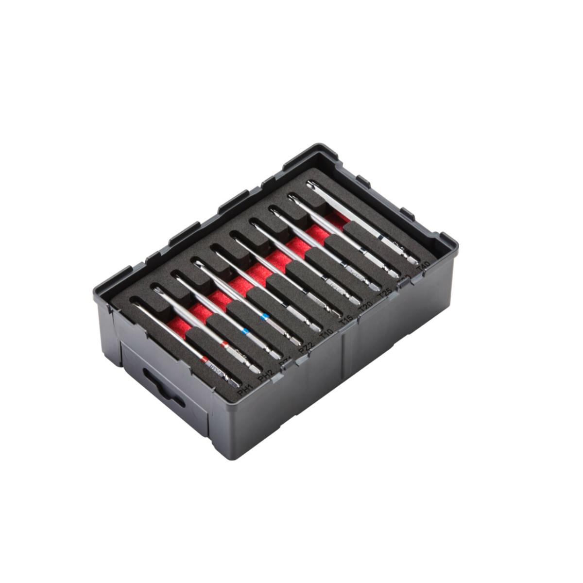 Rothenberger 90mm Farbring - Bit 1/4 Zoll, 10-teiliges Set 