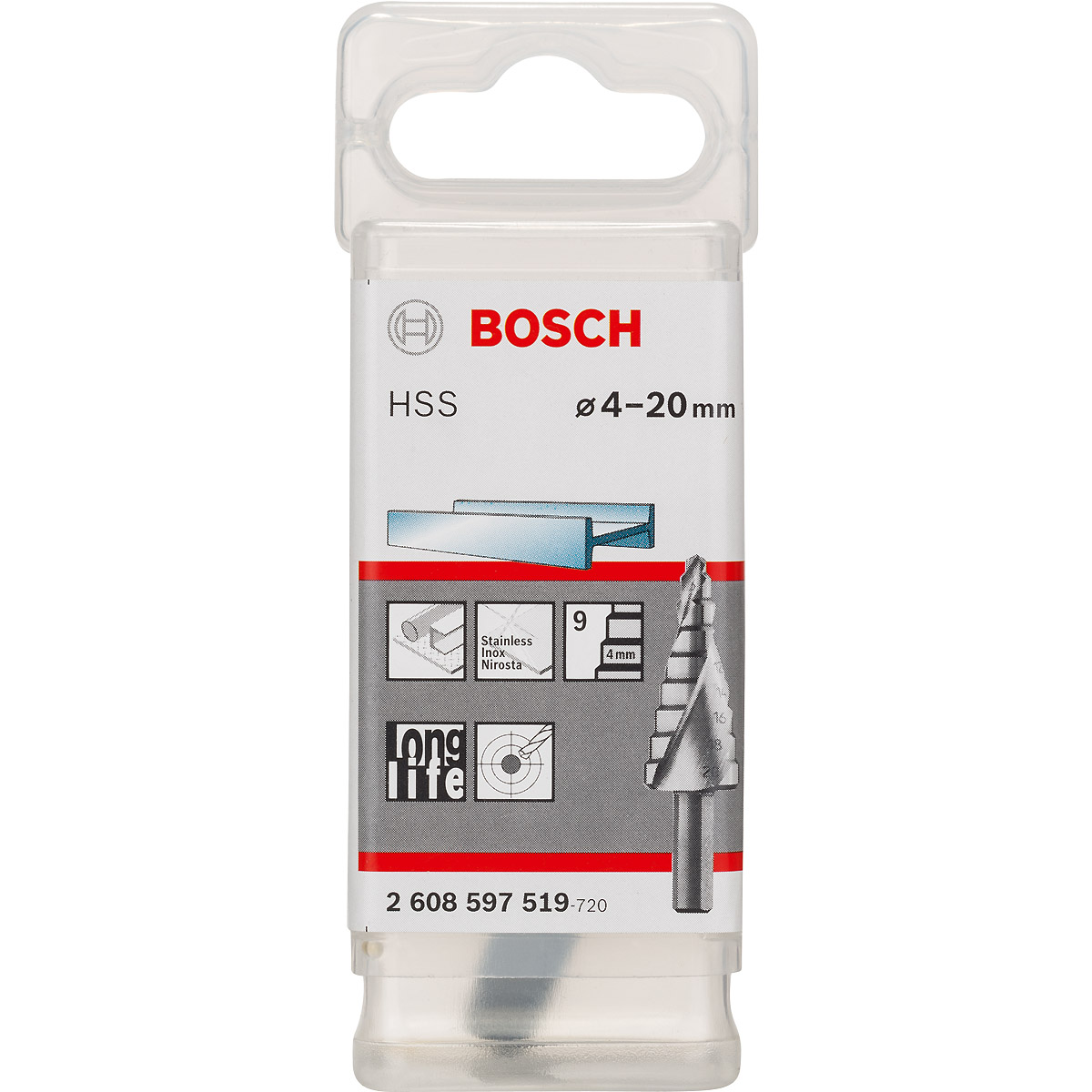 Bosch Stufenbohrer HSS