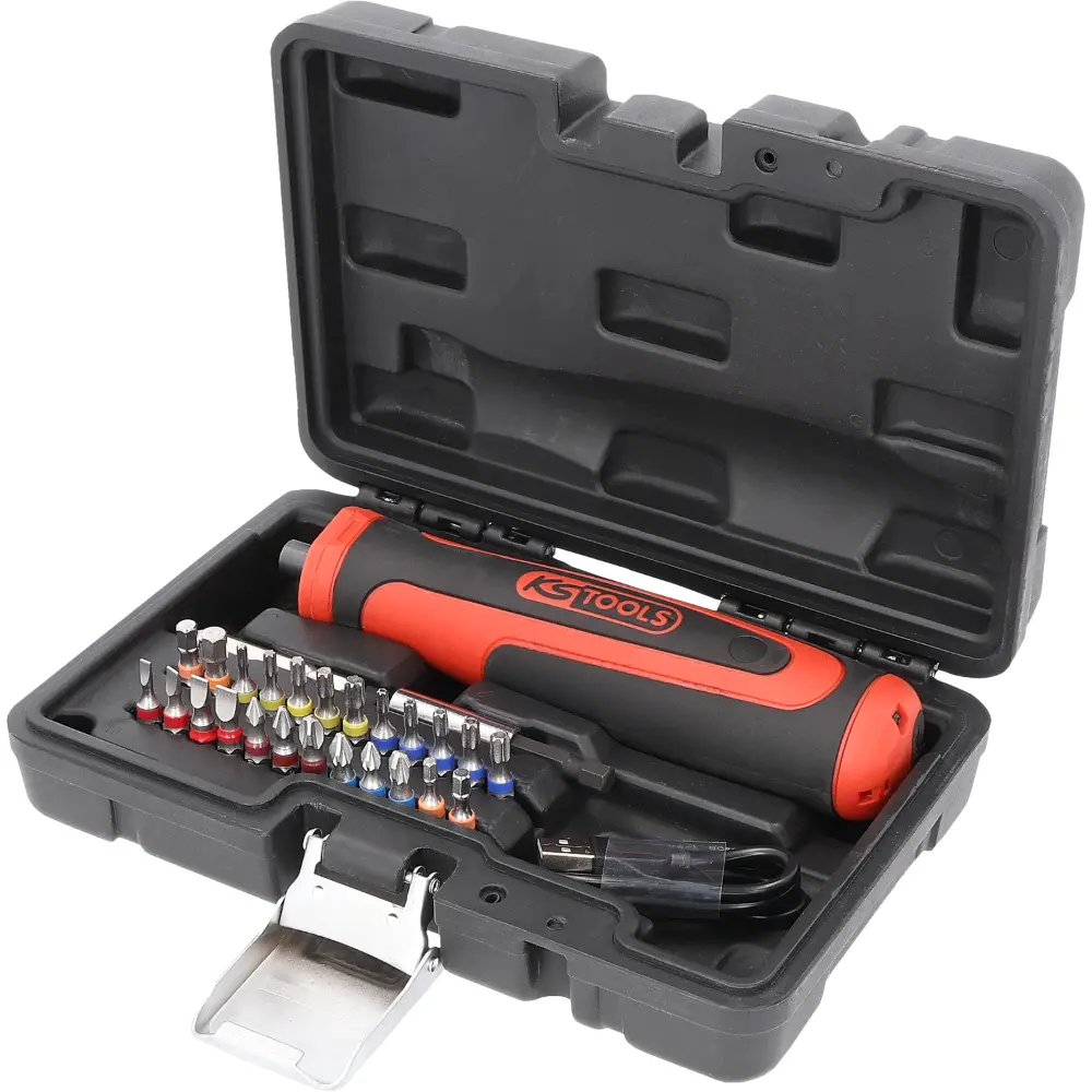 KS TOOLS eMONSTER 1/4" Akku-Bit-Schrauber-Satz, 27-tlg, 6 Nm