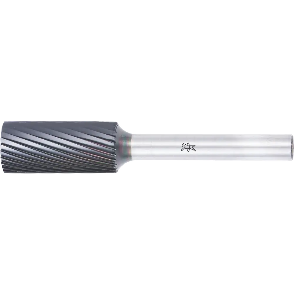 PFERD TOOLS Hartmetall Hochleistungsfrässtift Zylinder ZYA Ø 12x25mm Schaft-Ø 6mm Z3 HICOAT beschichtet universal mittel