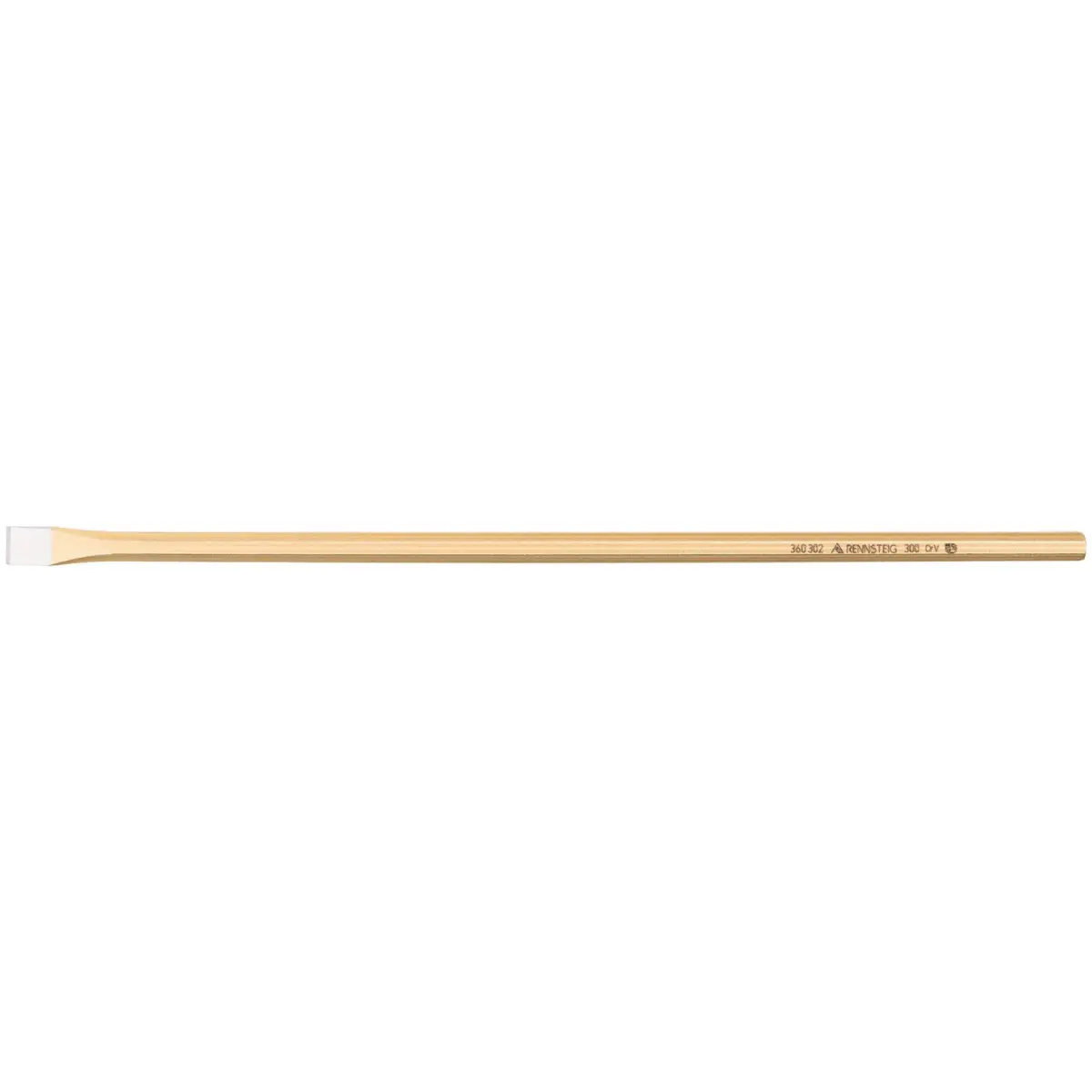 Rennsteig Elektrikermeißel 10 x 300 mm, 8-kant 8 mm, lackiert