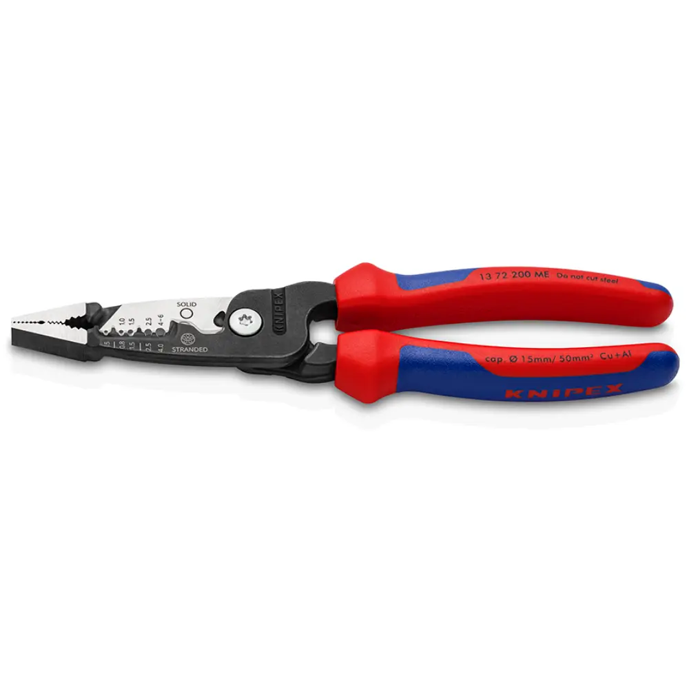 KNIPEX Multifunktions-Elektrikerzange metrisches Modell 200 mm