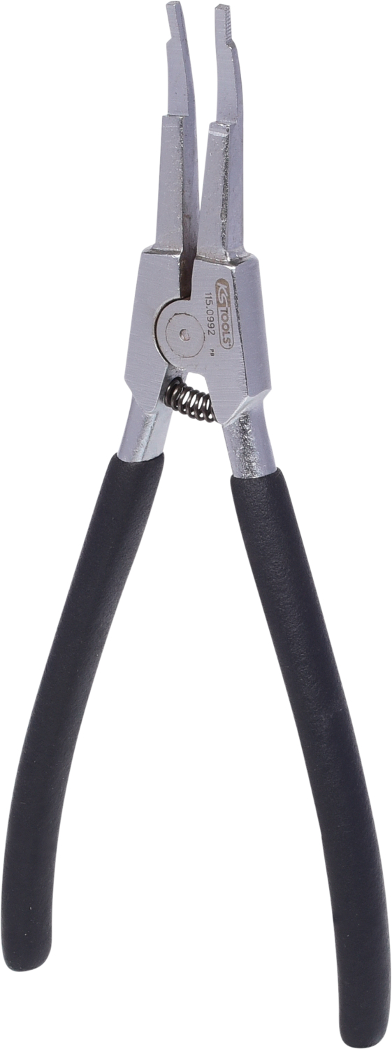 Pince de sécurité pour arbres de transmission KS Tools, légèrement coudée