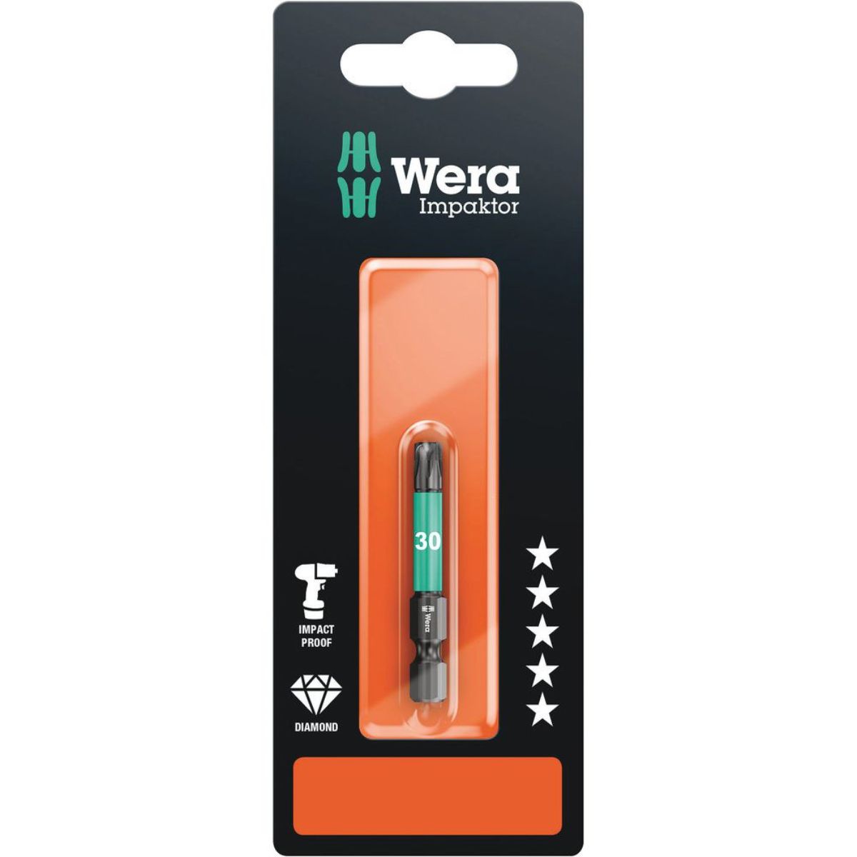 Wera 867/4 IMP DC SB Impaktor Bits