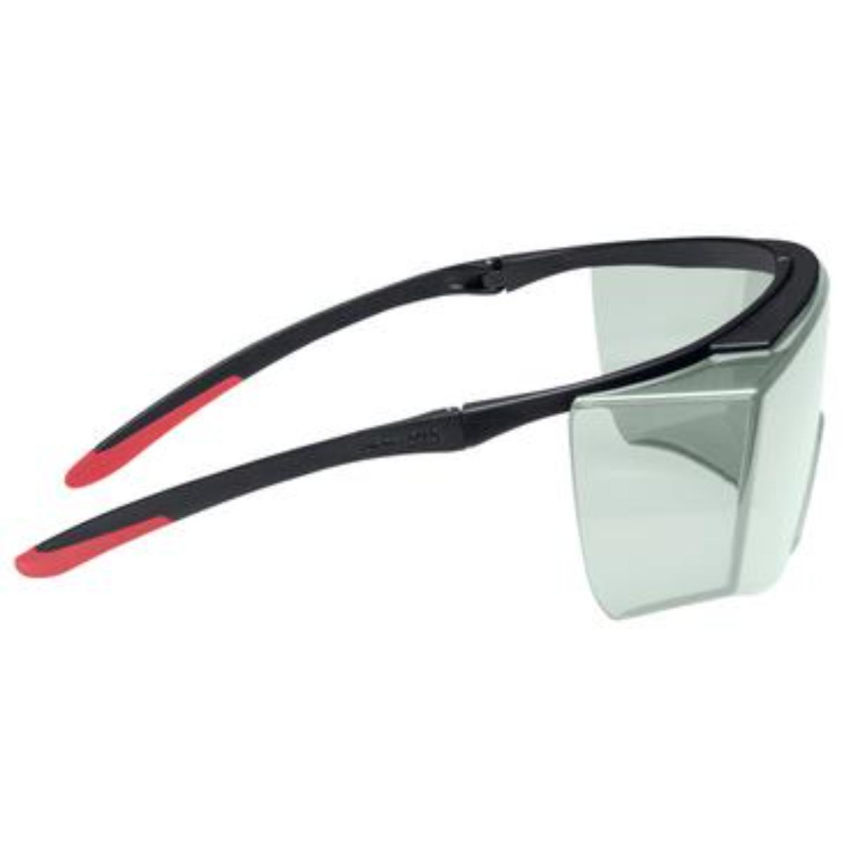 Uvex super f OTG IR-ex 1.7 Infrarotschutzüberbrille innen beschlagfrei, außen kratzfest & robust gegen Funken, Infrarot-/Multischutzstuf