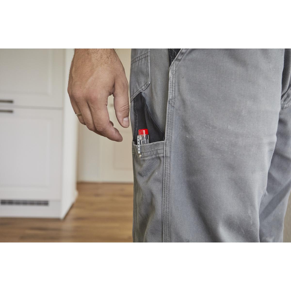 Wiha Spannungsprüfer 120-250 Volt Schlitz transparent, mit Ansteckclip