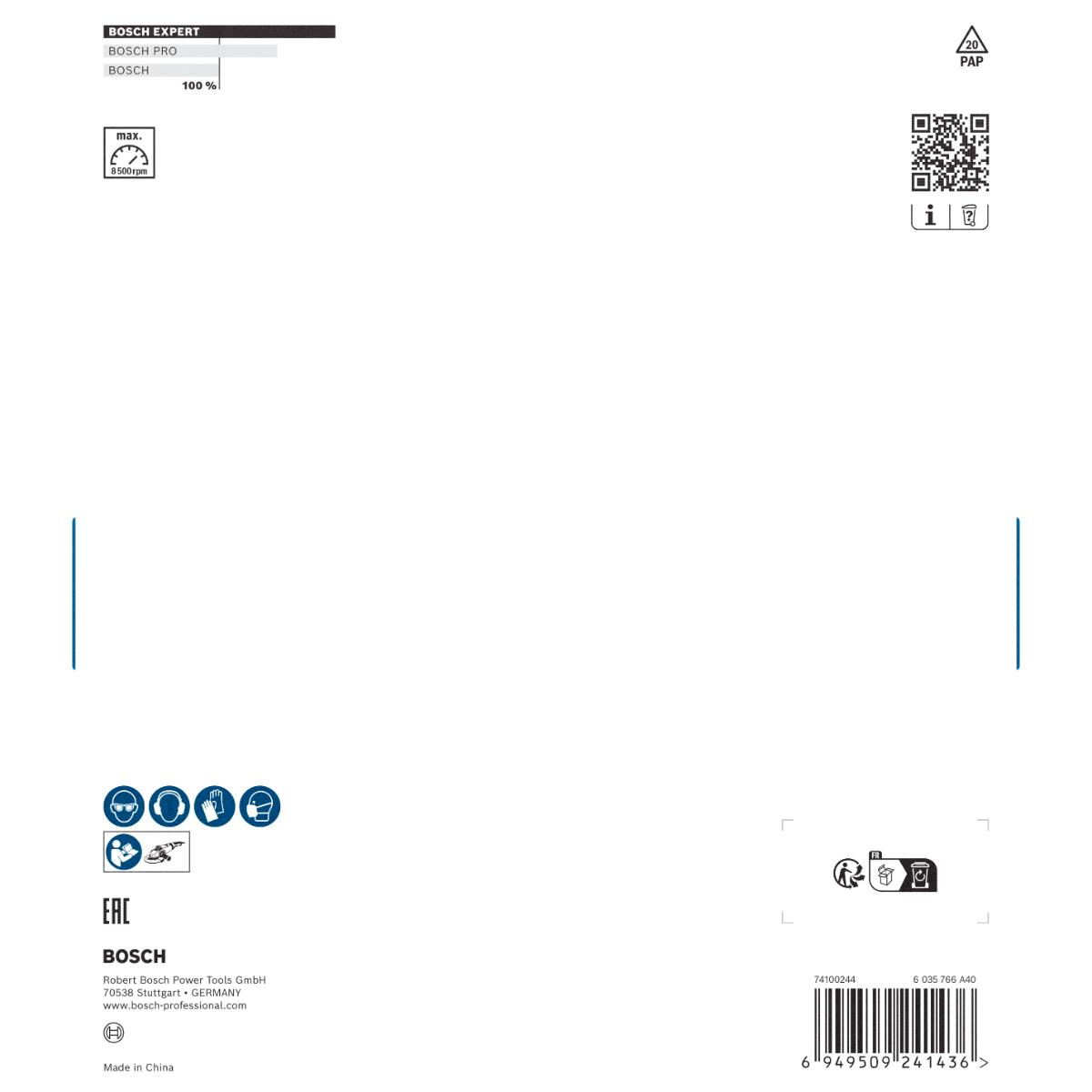 Bosch EXPERT Multi Material Carbide-Topfscheibe mittel 180 mm, 22,23 mm