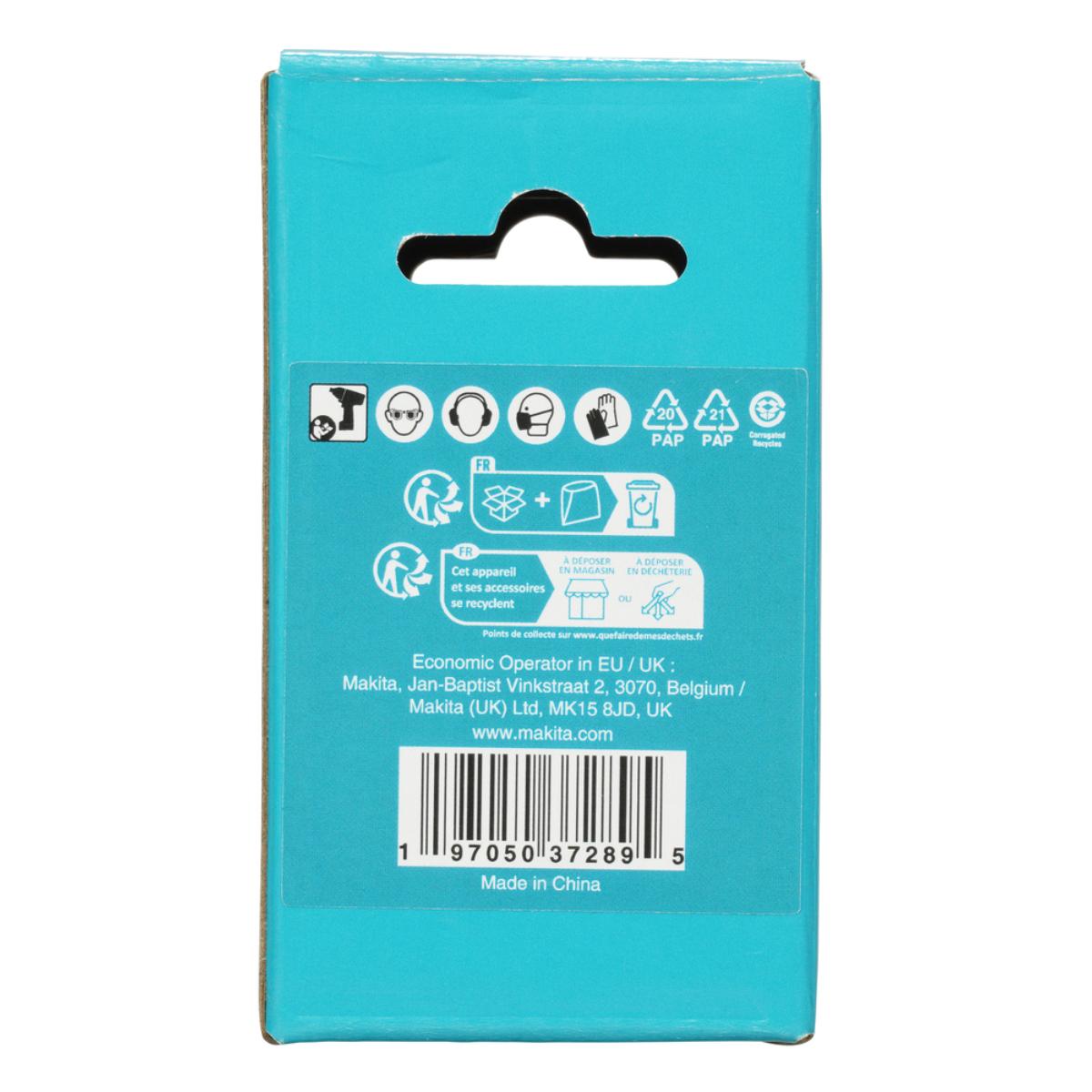 Makita Adapter 3/4 Zoll -4KT auf 1/2 Zoll -4KT Cr-Mo 3/4 Zoll Vierkant auf 1/2 Zoll Vierkant Länge 57 mm inkl. Stift und O-Ring
