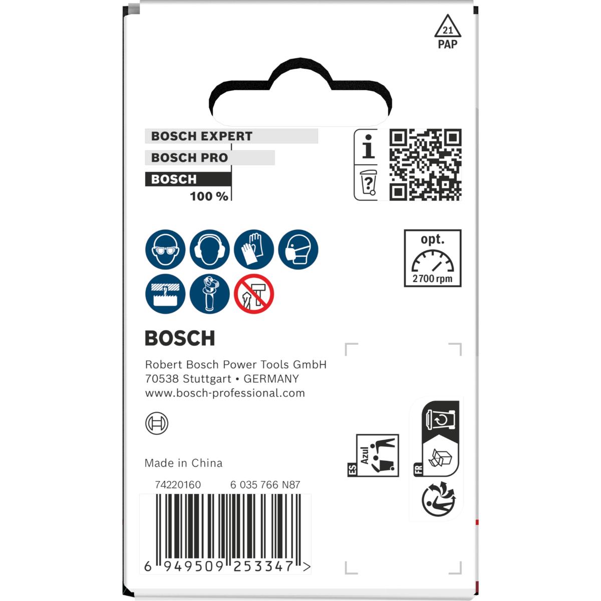 Bosch Wood and Drywall Lochsäge mit Aufsteckhalter, 54 x 27 mm